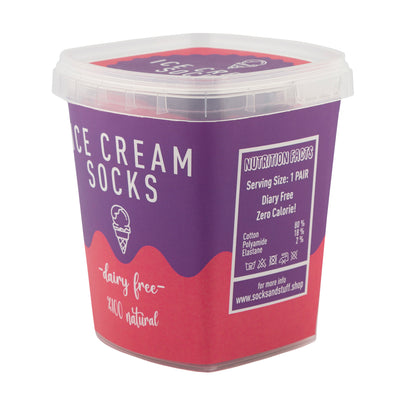 Berries Sorbet Ice Cream Socks