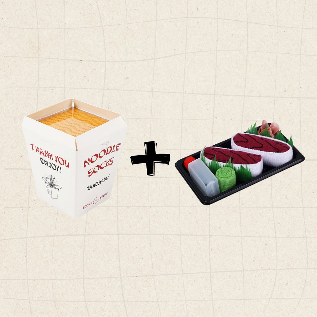 Gift Bundle Pack:Noodle+One Pair Sushi