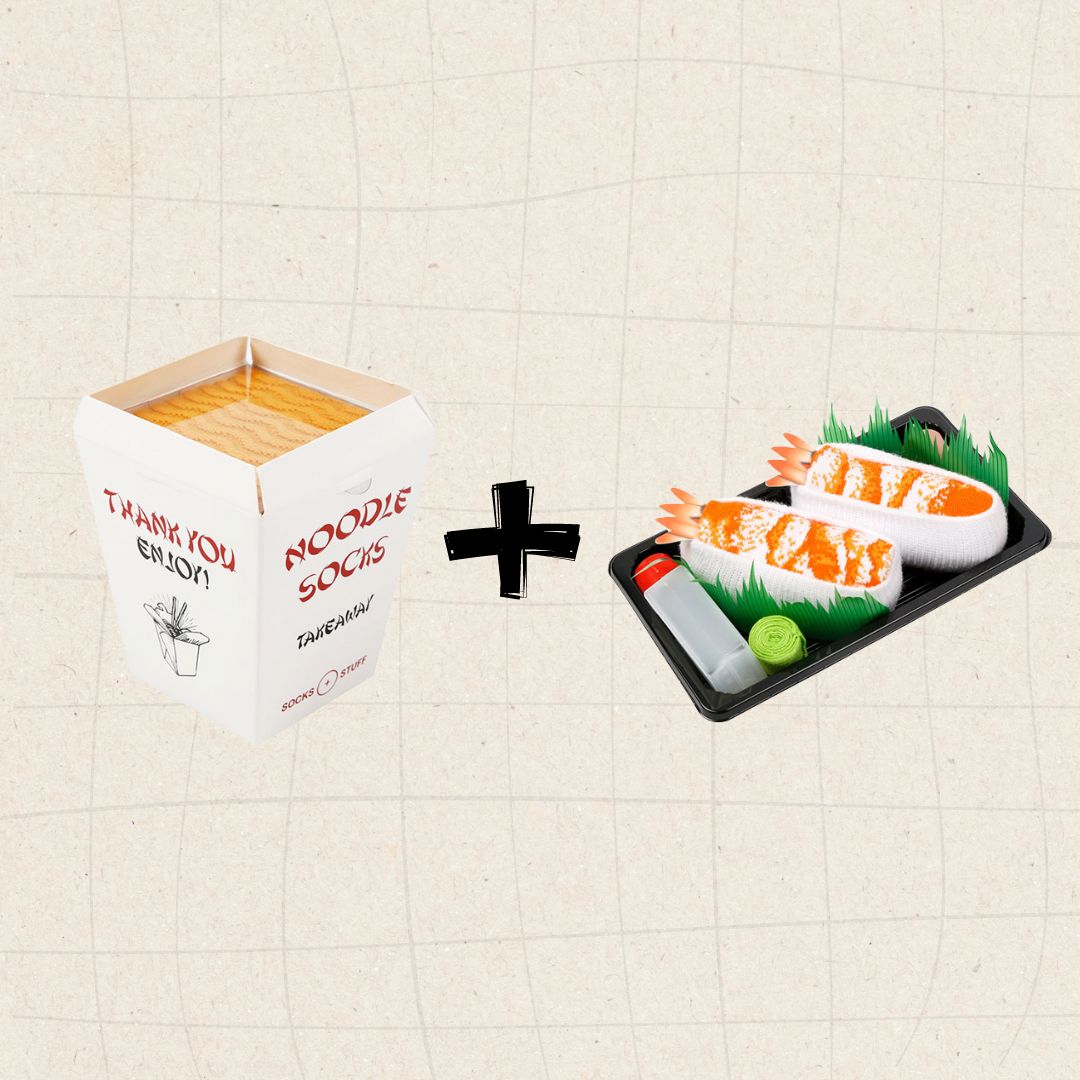 Gift Bundle Pack:Noodle+One Pair Sushi