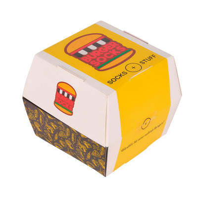 Burger Socks Box