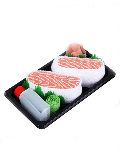 Salmon Nigiri Sushi Çorap