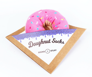 Strawberry Candy Donut Socks