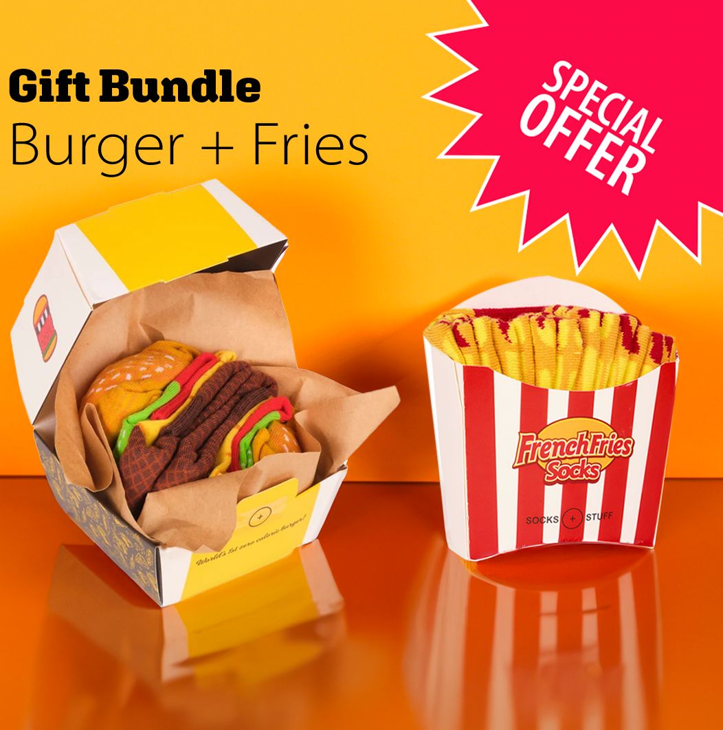 Gift Bundle Pack:Burger And Fries