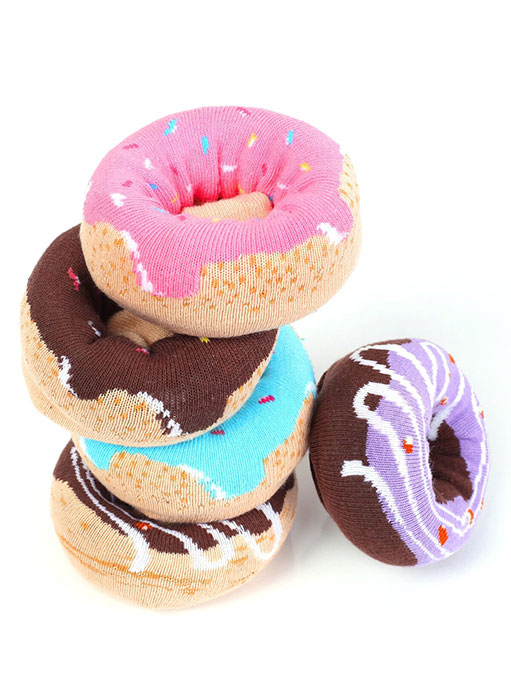 Blue Sprinkles Donut Çorap